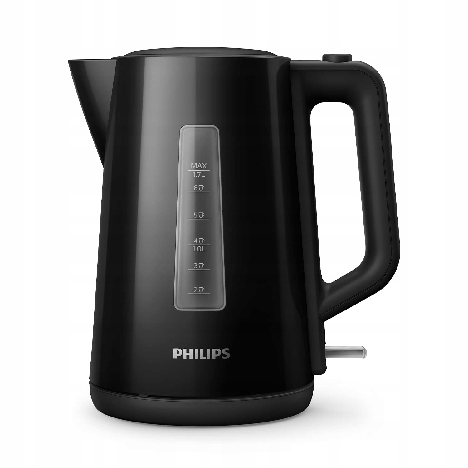 PHILIPS Czajnik Elektryczny 1.7L Obrotowa Podstawa Wskaźnik Kontroli Czarny — miniatura 2