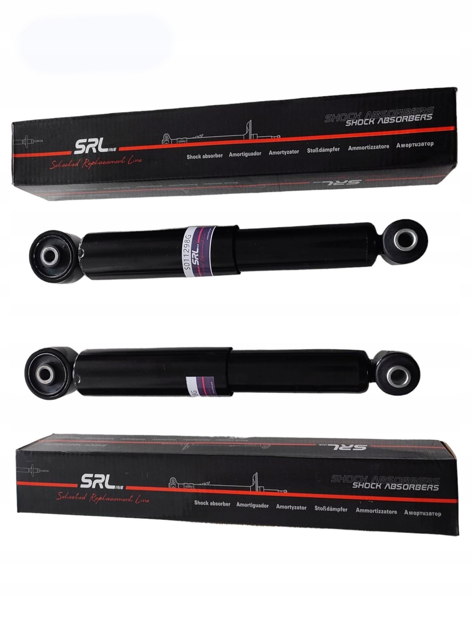 AMORTYZATORY TYLNE(KOMPLET) FIAT PANDA 2003-2012