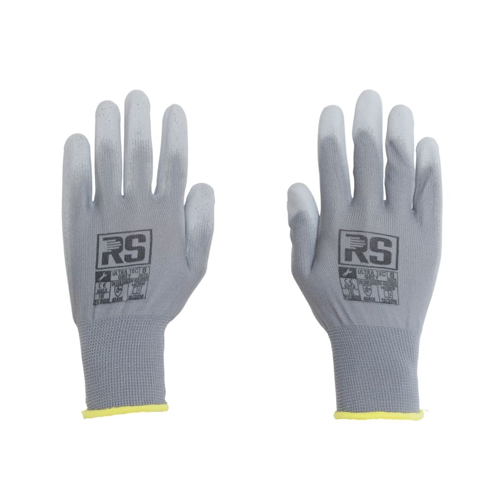 

Rękawice Ultra Tec szare, nylon, poliuretan 11