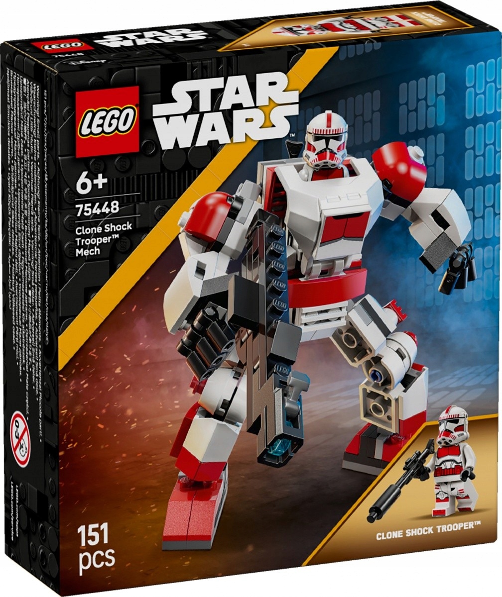 Lego Stavebnice Star Wars 75448 Klonový mech Shock Troopera