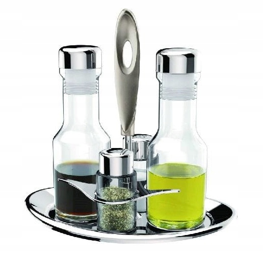 Przyprawniki Ocet Sól Pieprz Oliwa Regent O2