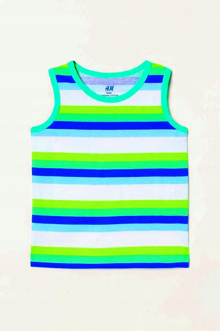 

Nowa H&m bluzeczka top paski 110/116