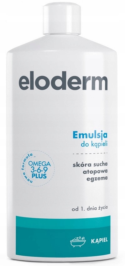 Eloderm Emulsja do kąpieli od 1 dnia życia 400 ml