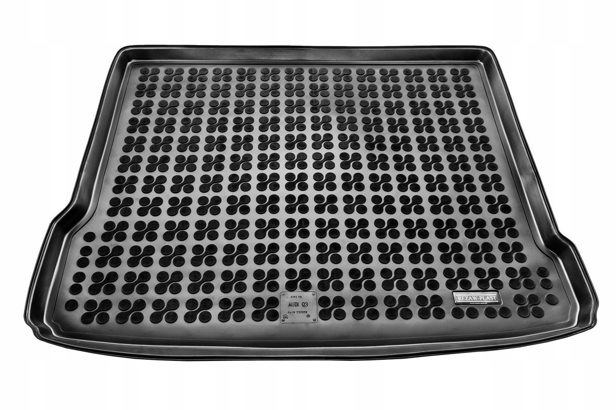 Vana do kufru gumová Audi Q3, 2011-2018, dojezd.