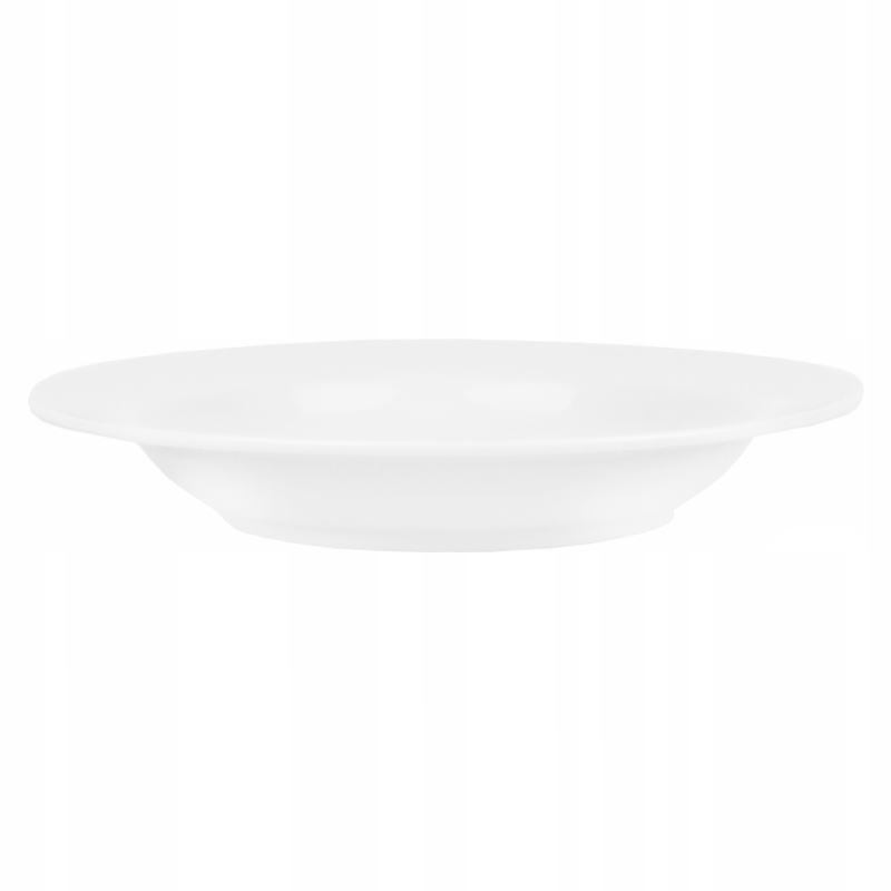 

Talerz Obiadowy 22CM Biały Gładki Głęboki