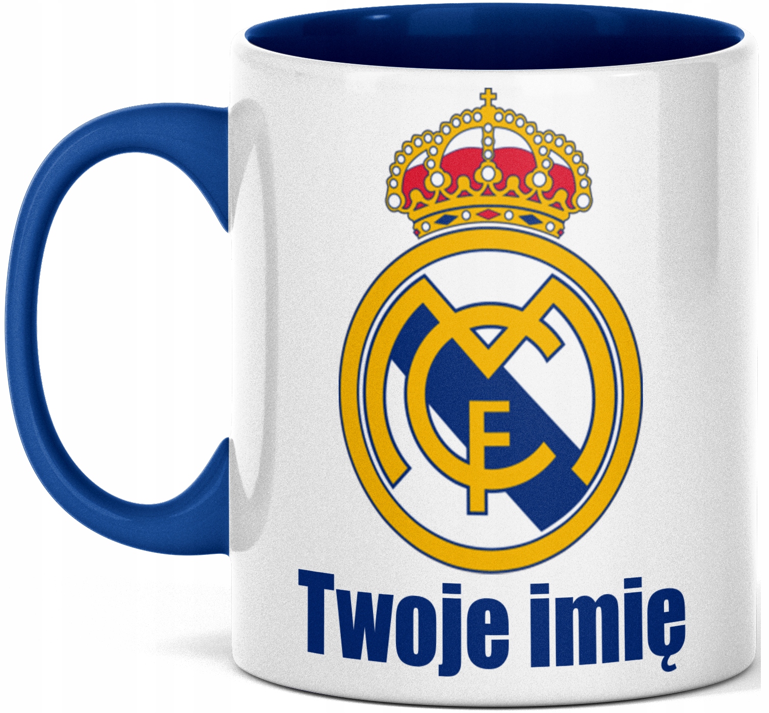 

Kubek Real Madrit Z Imieniem Własnym Nadrukiem