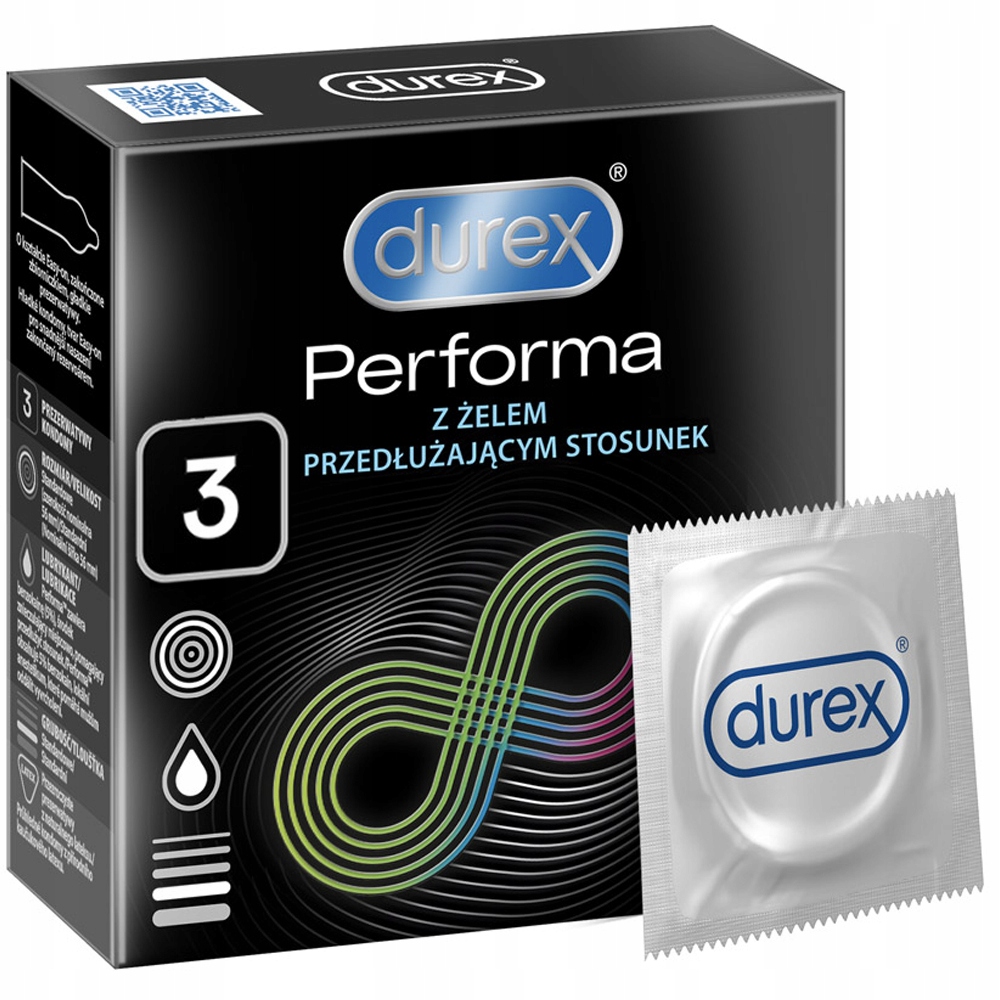 

Durex Performa opóżniające wytrysk 3 szt Pl