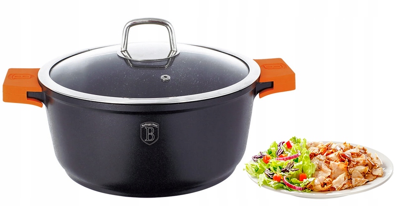 

Garnek 24 cm 4.2l Berlinger Haus Indukcja Gaz