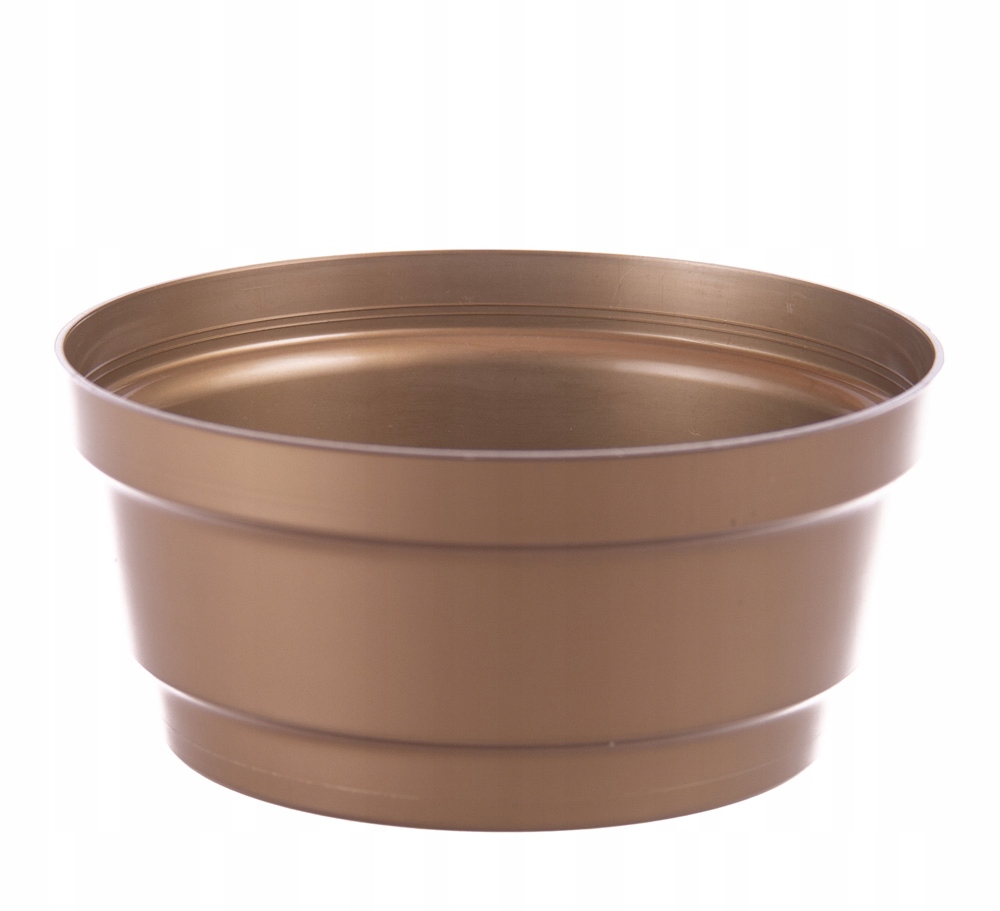 Doniczka misa pojemnik do kompozycji złoty