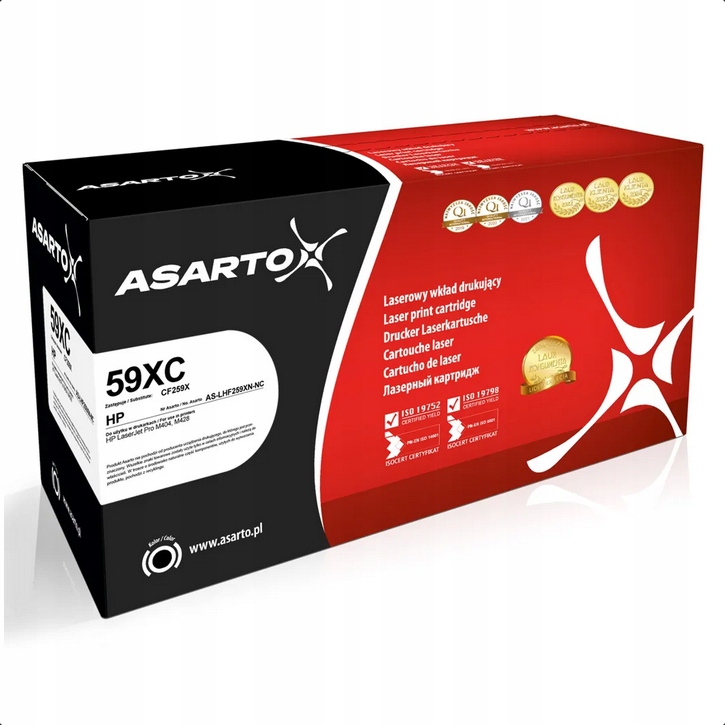 Toner Asarto do Hp 59A CF259A 3000 str. black Aktualny Chip