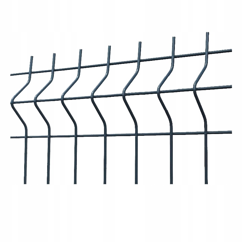 Panel ogrodzeniowy 3D 153x250cm drut fi 4,0 grafit Marka inna