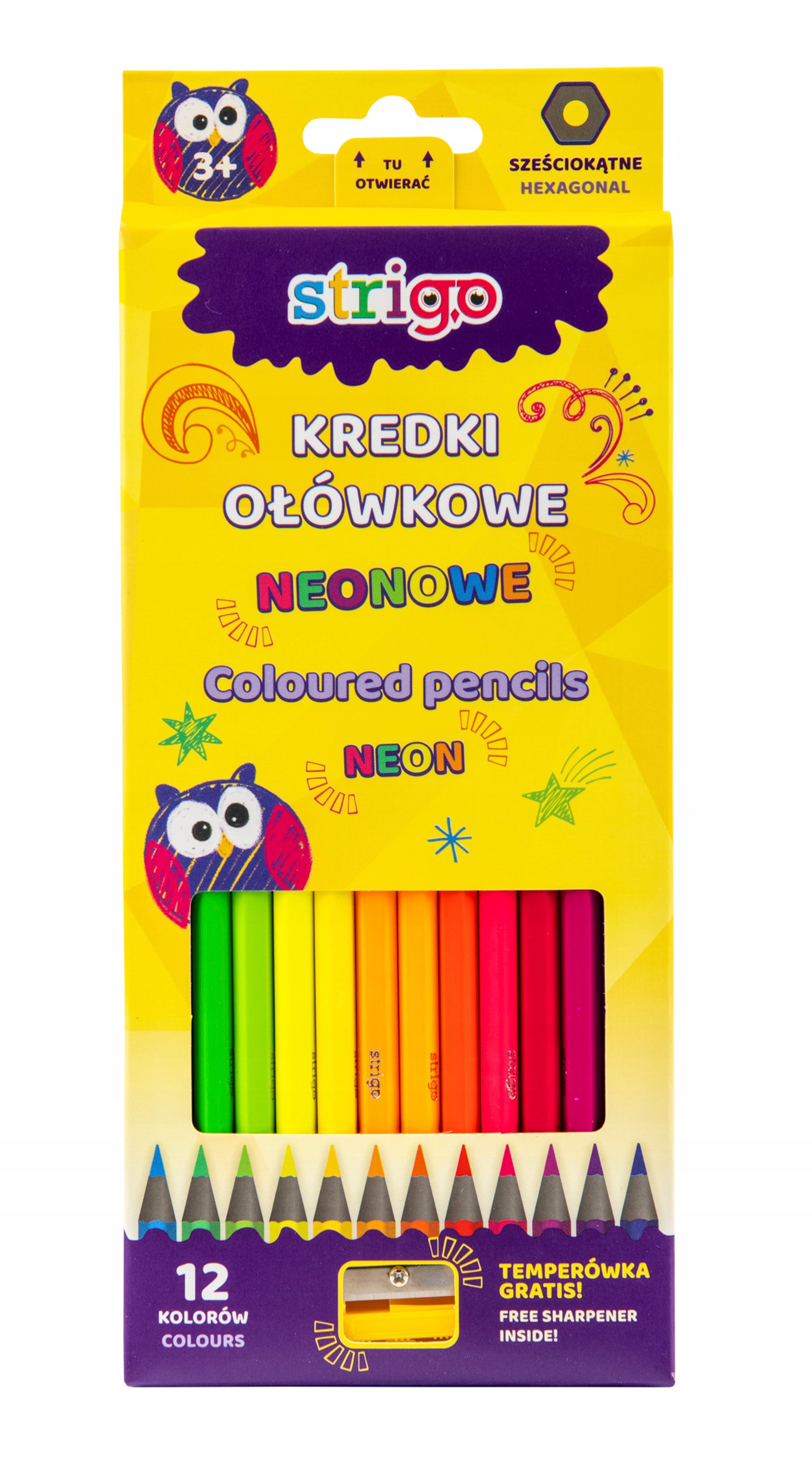 

Kredki ołówkowe neonowe Dekoracje Wielkanocne