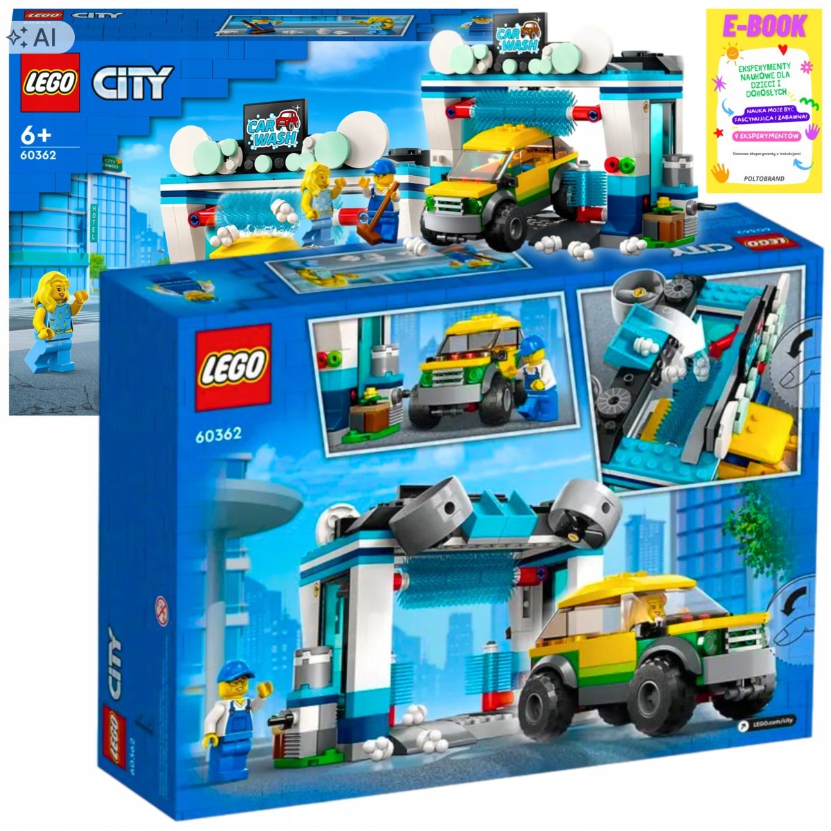 Lego Klocki City Myjnia Samochodowa Dla Dziecka Ebook