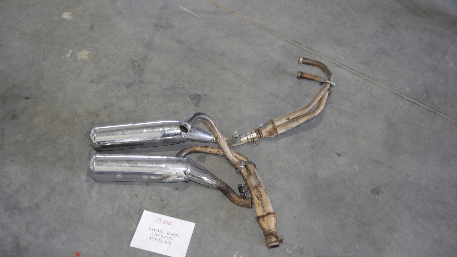 TŁUMIK WYDECH YAMAHA XJ 600S DIVERSION 4BR