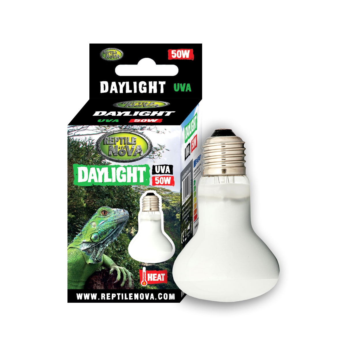 

Żarówka grzewcza Uva Reptile Nova Daylight 50W
