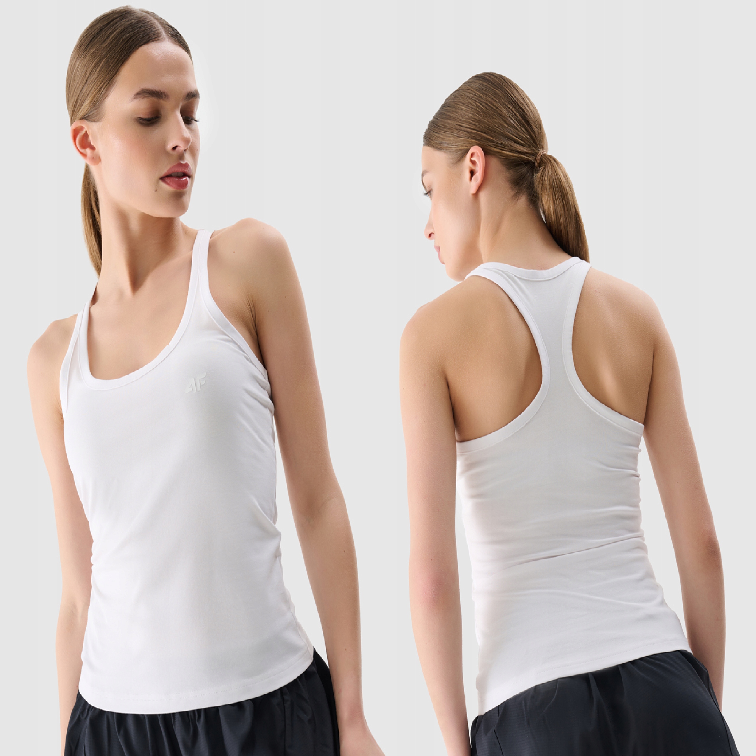 4F KOSZULKA DAMSKA TOP BOKSERKA TSLEF124 SS25