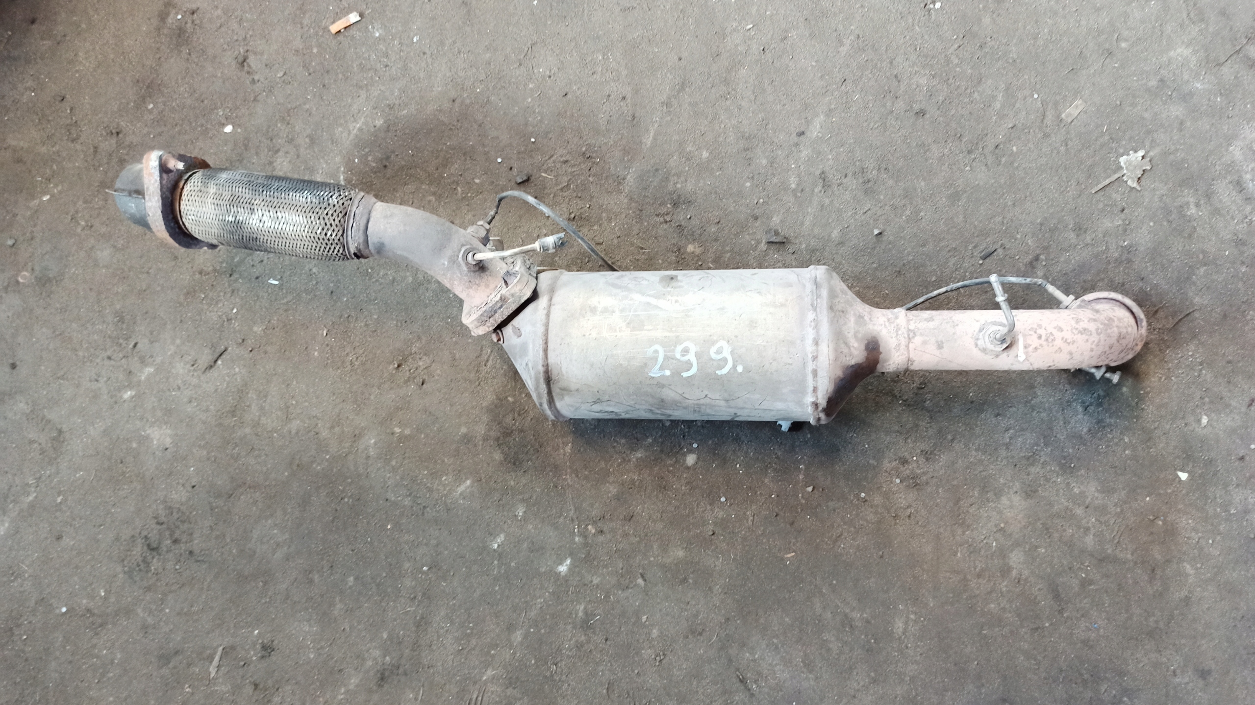 C382-2407 - Фільтр DPF Trafic Vivaro 2.5 dci каталізатор C382