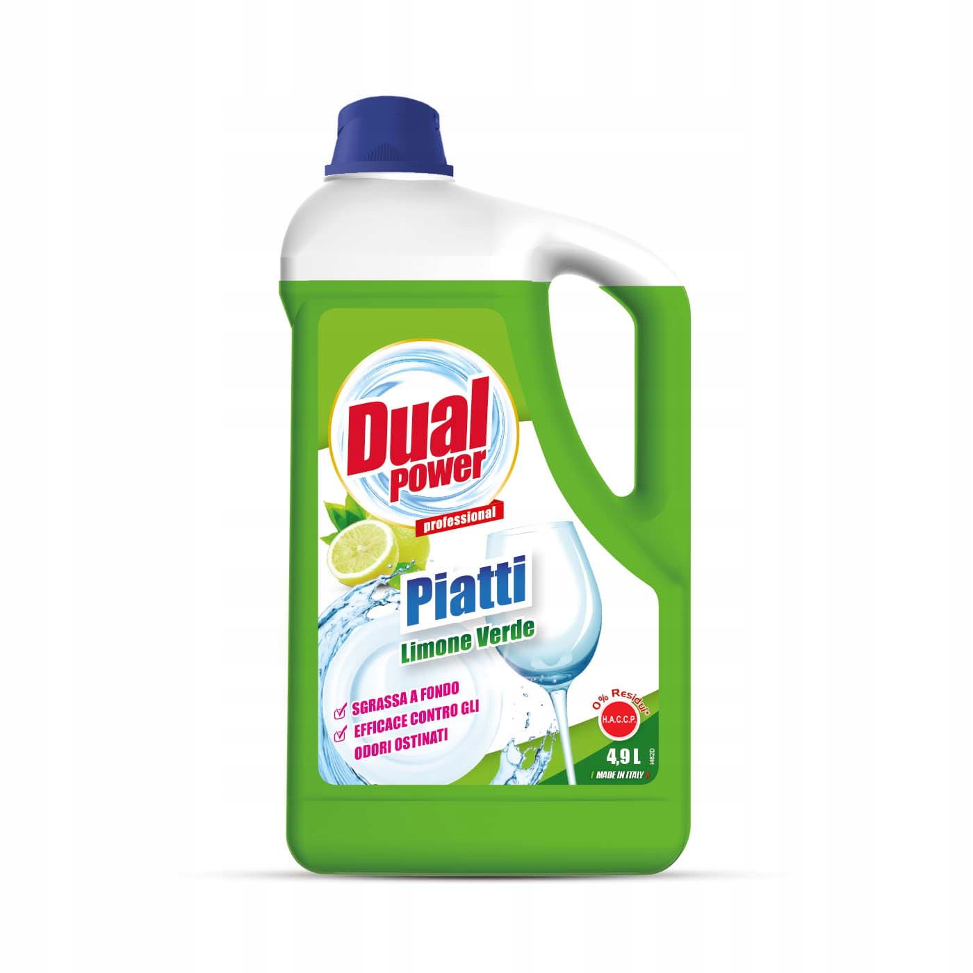 

Dual Power Płyn do mycia naczyń cytryna 4,9 L