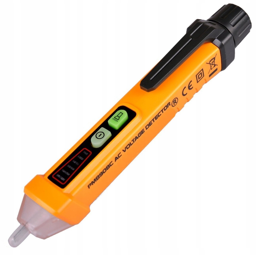 WYKRYWACZ NAPIĘCIA DETEKTOR PRĄDU BEZDOTYKOWY KIESZONKOWY PRÓBÓWKA Kod producenta 5902270731835