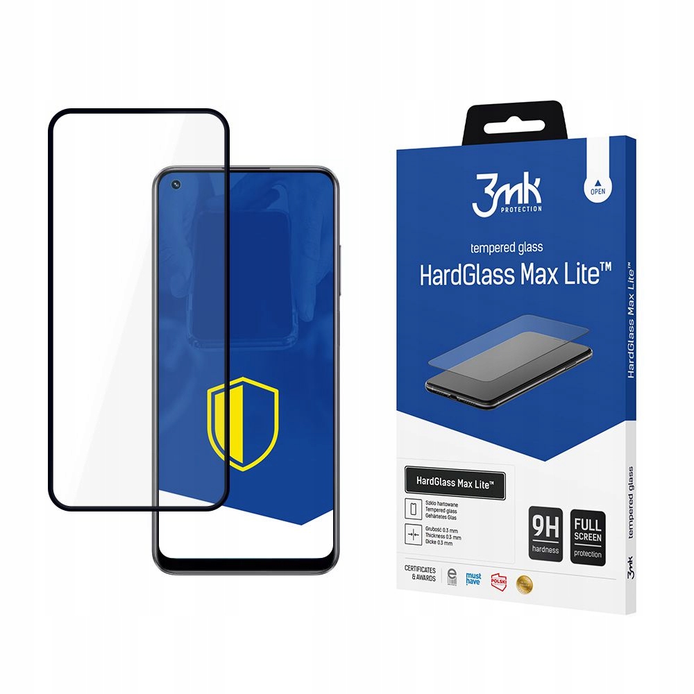 Realme 10 4G 3MK Hardglass Max Lite Szkło Hartowane