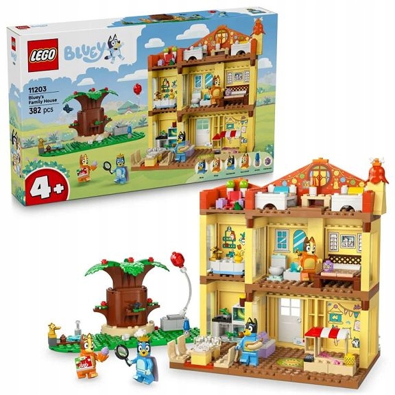 LEGO Bluey - Dom rodzinny Blue 11203