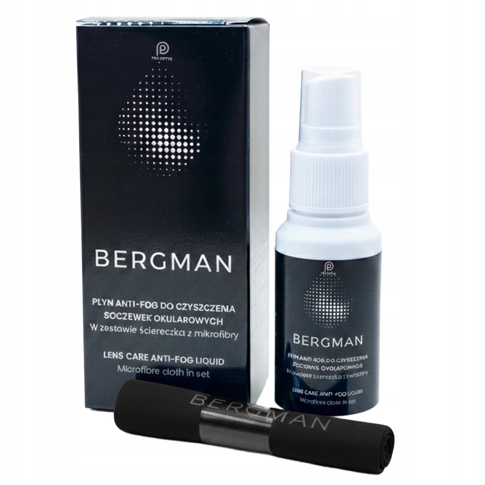 PŁYN DO CZYSZCZENIA OKULARÓW Z SYSTEMEM ANTI-FOG PRZECIW PAROWANIU 30ml