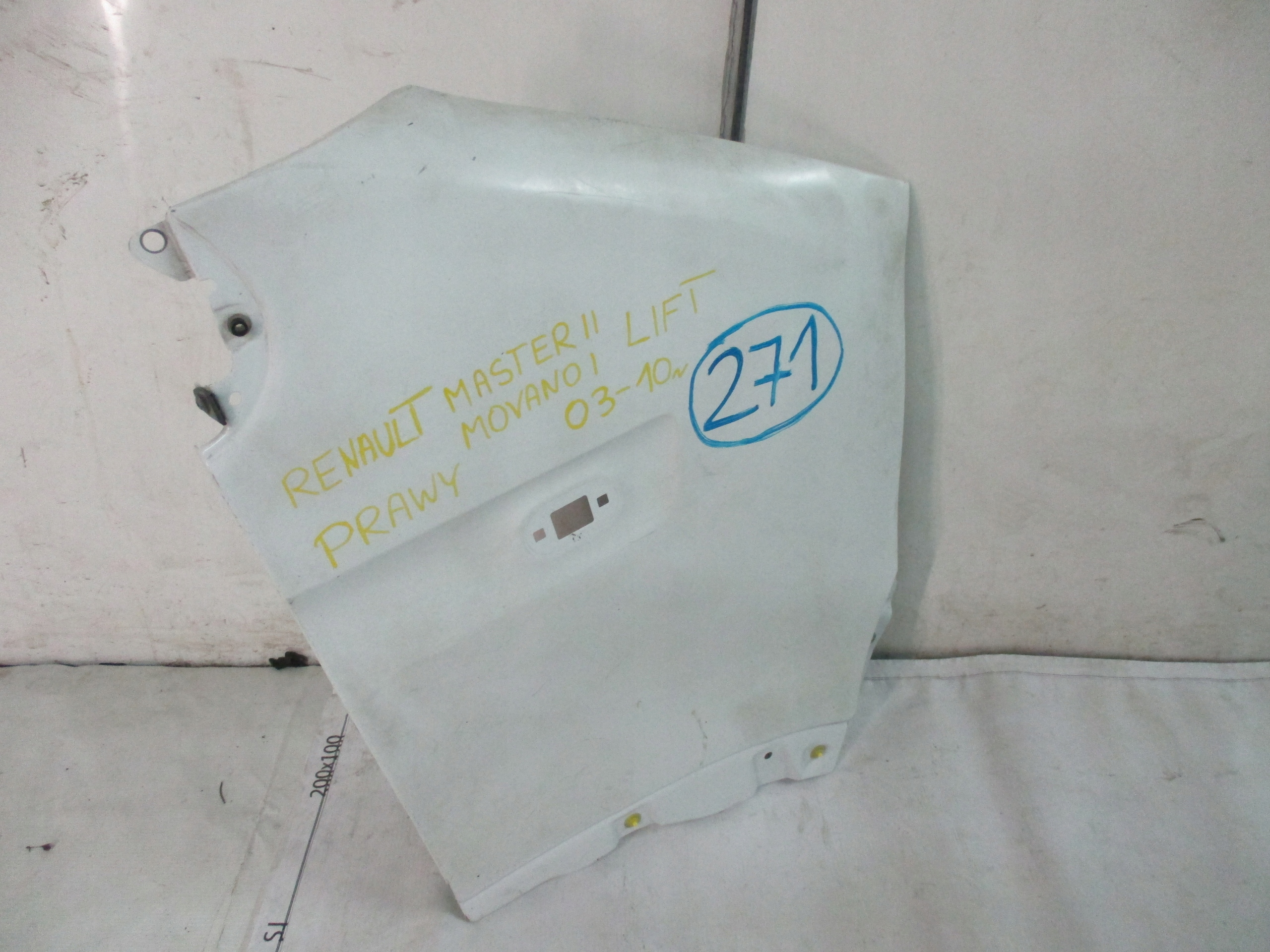 parafango Destra Anteriore Renault Master 2 II lift Movano e 03-10r