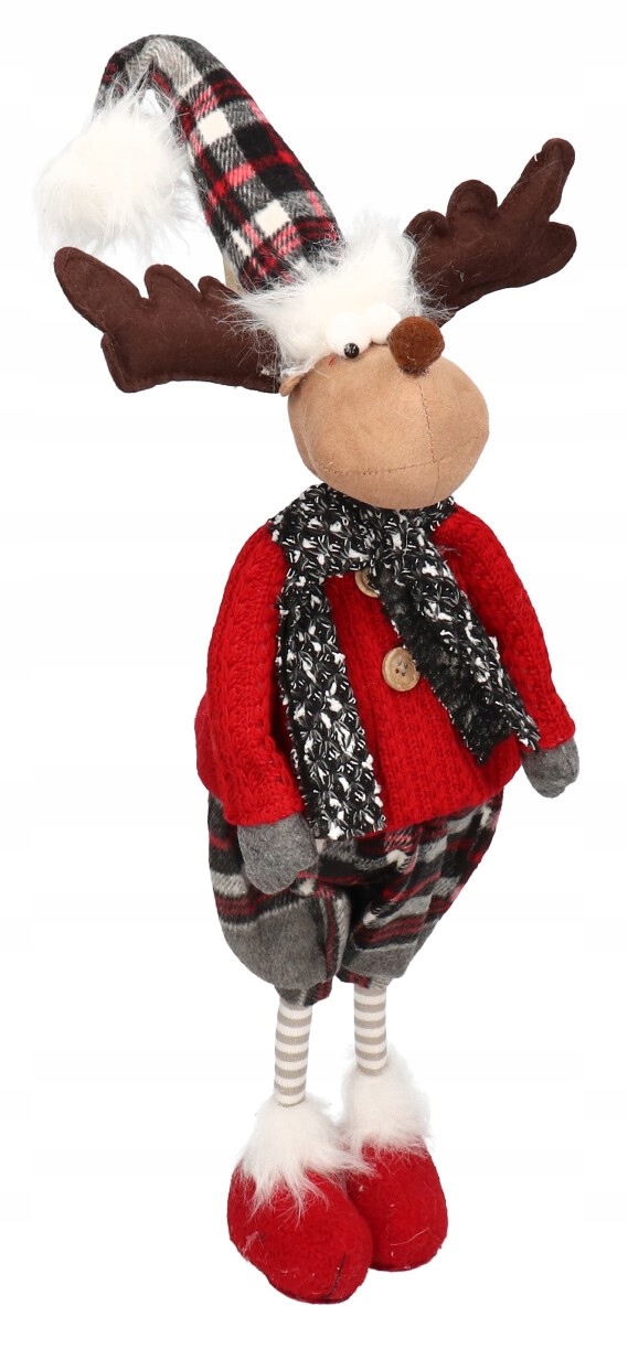RENIFER ŚWIĄTECZNY ŁOŚ STOJĄCY DEKORACJA 67CM Kod producenta 071