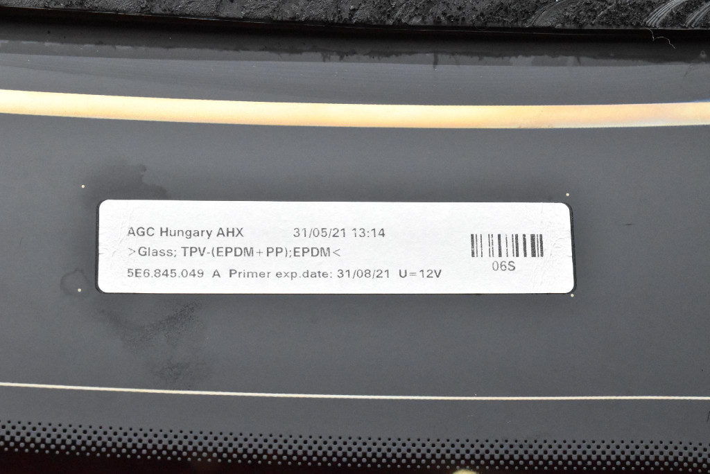window bonnet boot rear part rear SKODA OCTAVIA 4 IV 5D HB 19-24