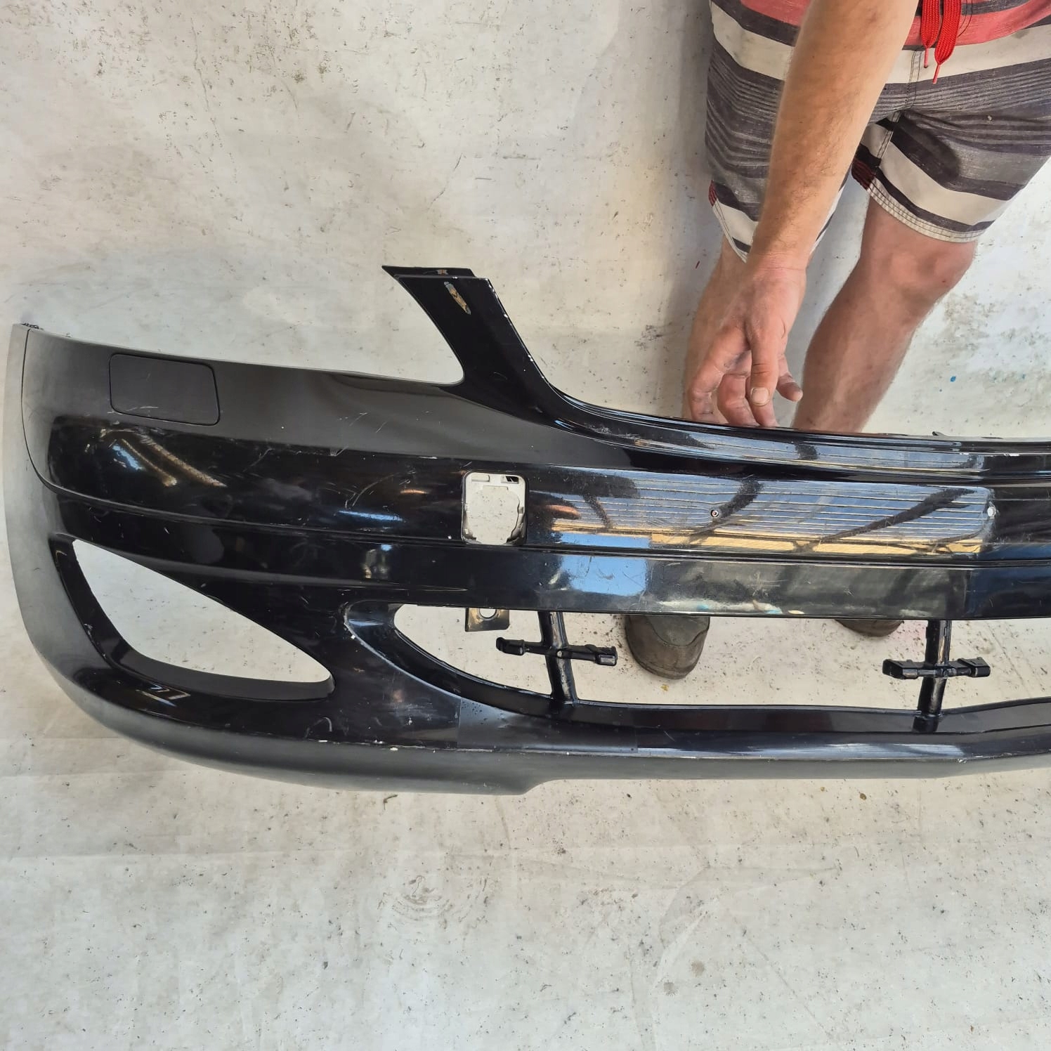 MERCEDES S-KLASA W221 05- bumper front front SPR