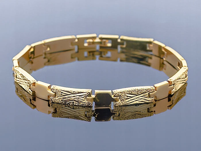 

Elegancka bransoletka, złoto 14k ! Jakość !