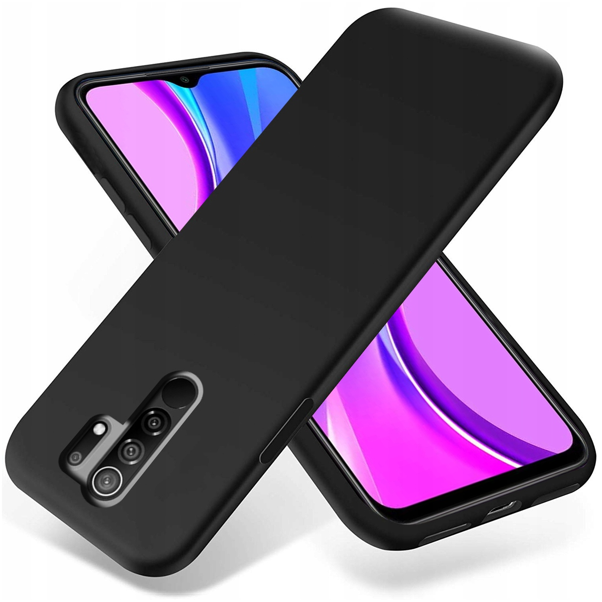 

Etui Case Silikon do Xiaomi Redmi 9 Szkło