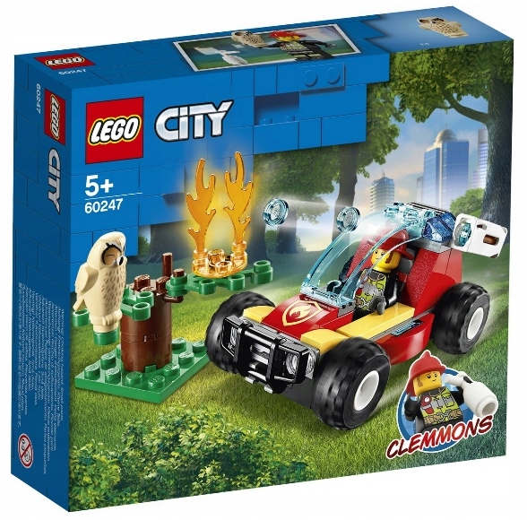 Lego City 60247 Pożar Lasu Straż