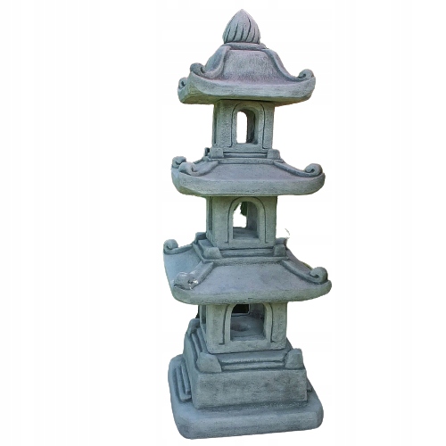 

Figura Japońska kamienna latarnia-pagoda Oki Gata