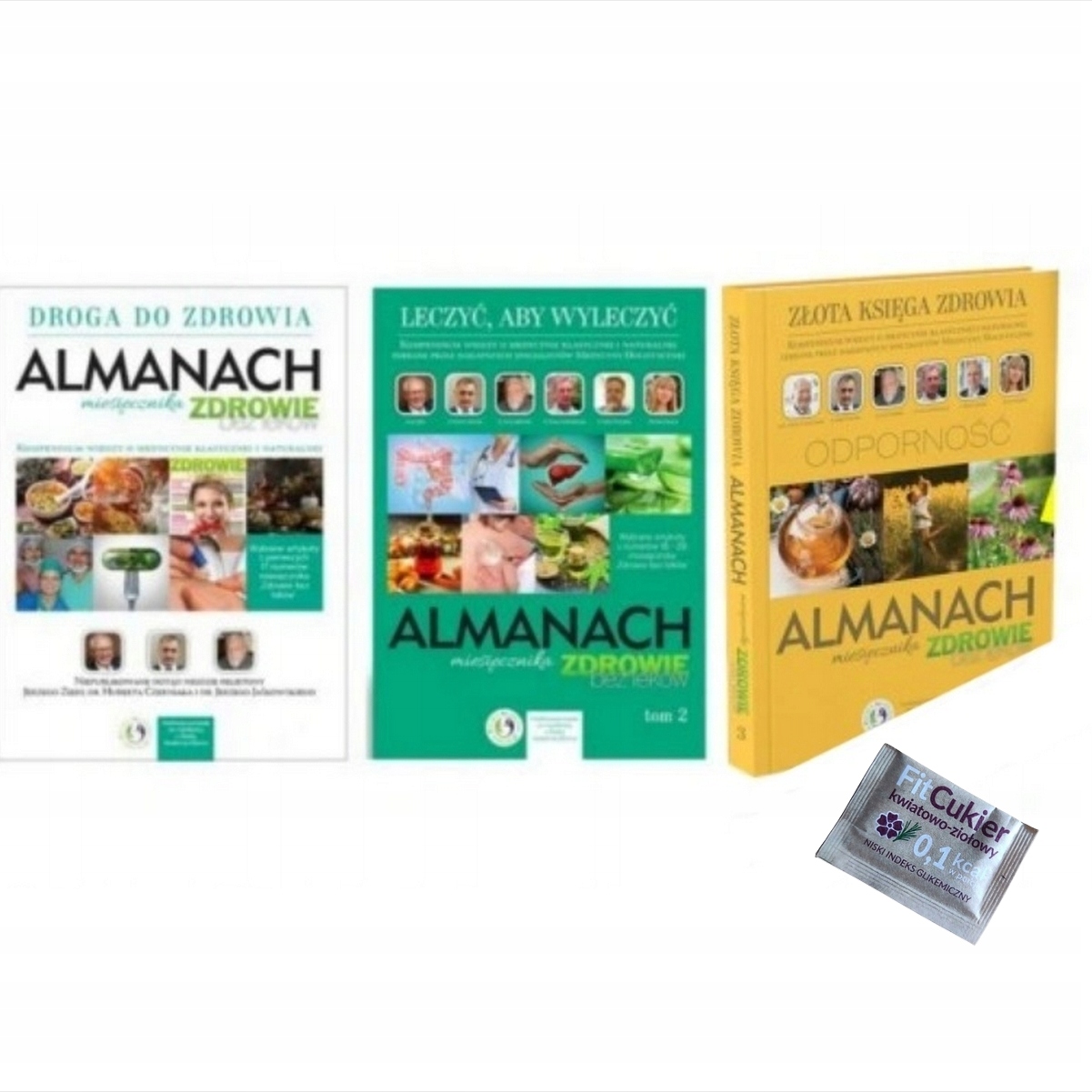 Almanach Zdrowie Bez Leków tom 1 2 3 Jaśkowski