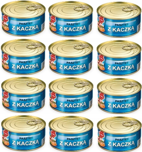 Levně 12 x 300 g Evrameat paštika s kachnou Karton