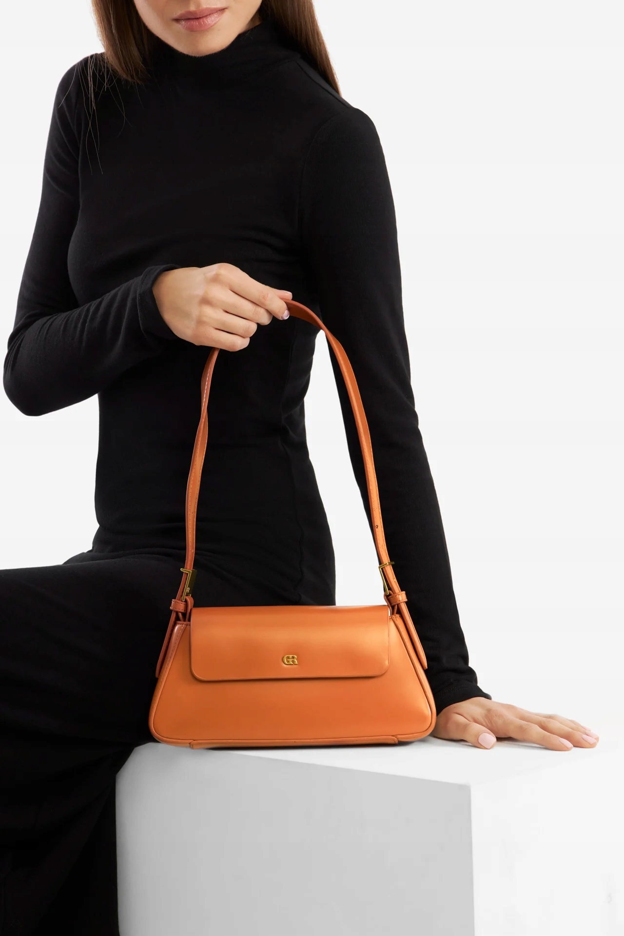 Gino Rossi kabelka EVA01 Camel hnědá 5905588998679