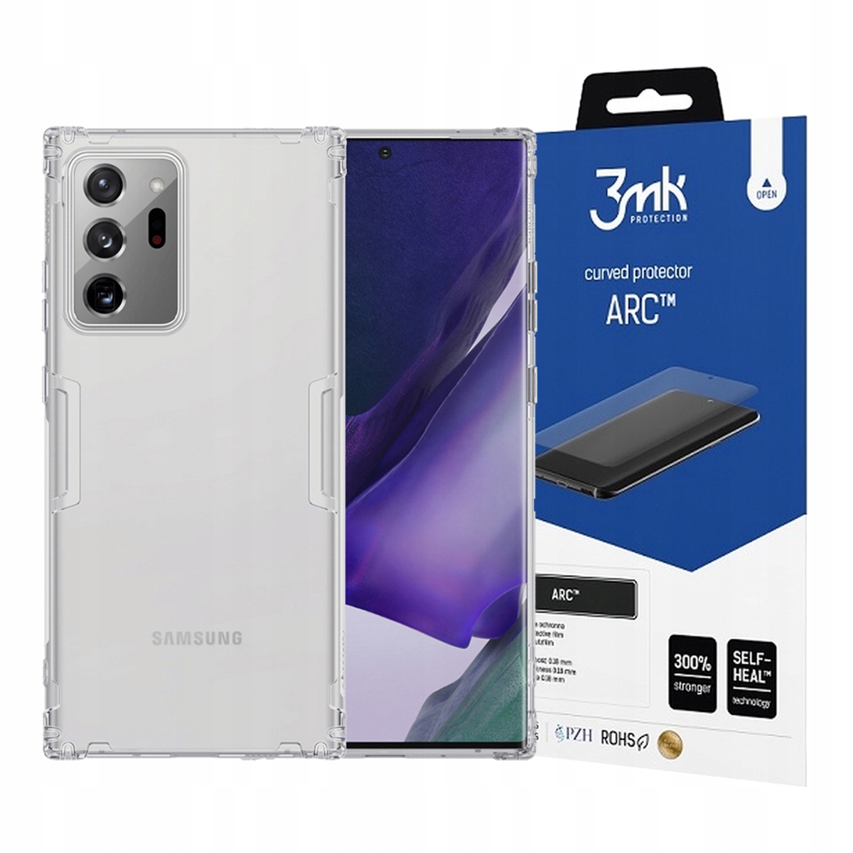 

Nillkin Etui Do Galaxy Note 20 Ultra + Szkło 3MK
