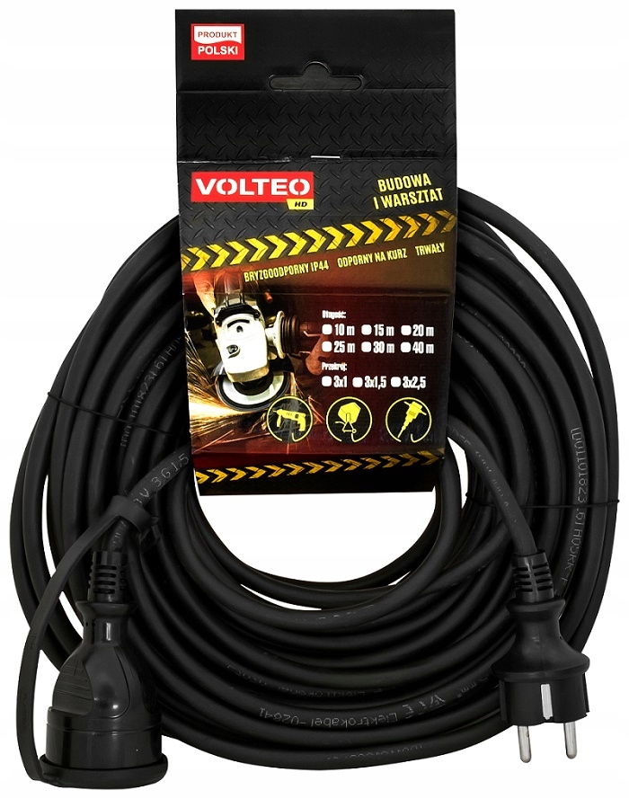 Prodlužovací Kabel Heavy Duty 30M Kabel H05RR-F 3*1,5MM
