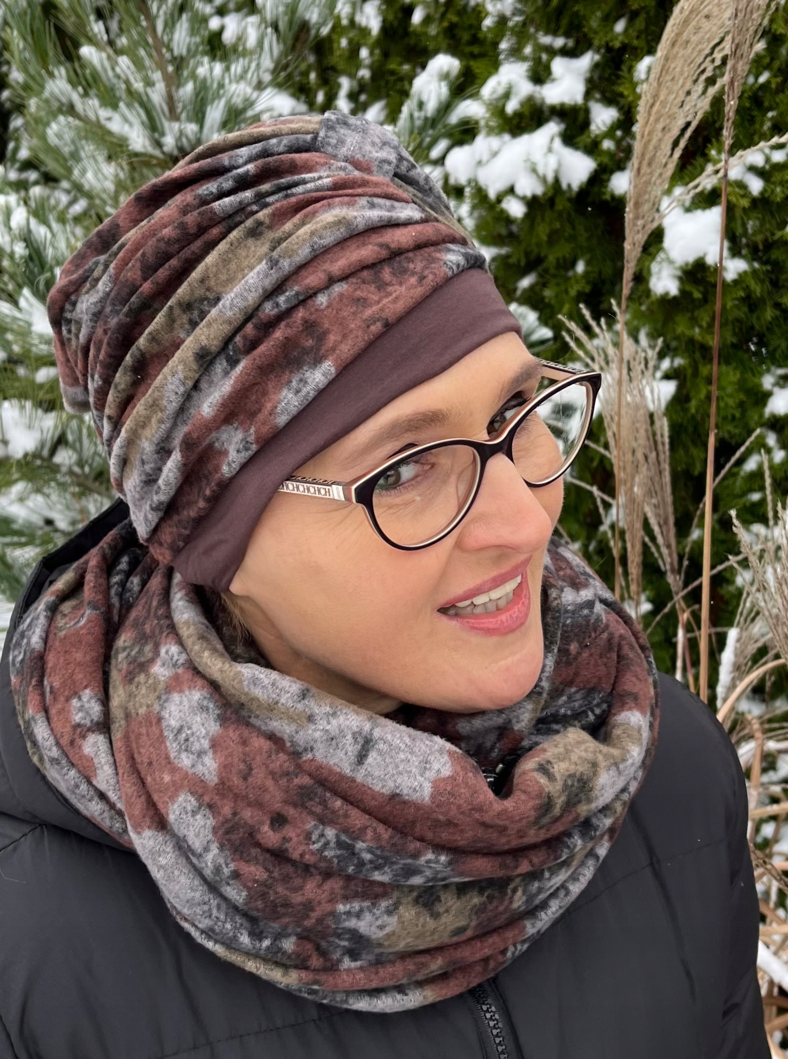 Turban Ela 281/220 czapki na zimę Eva Design Waga produktu z opakowaniem jednostkowym 0.2 kg