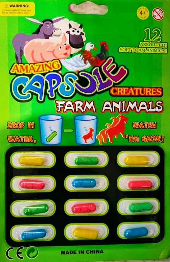 

Magiczne kapsułki zwierzątka wiejskie farma