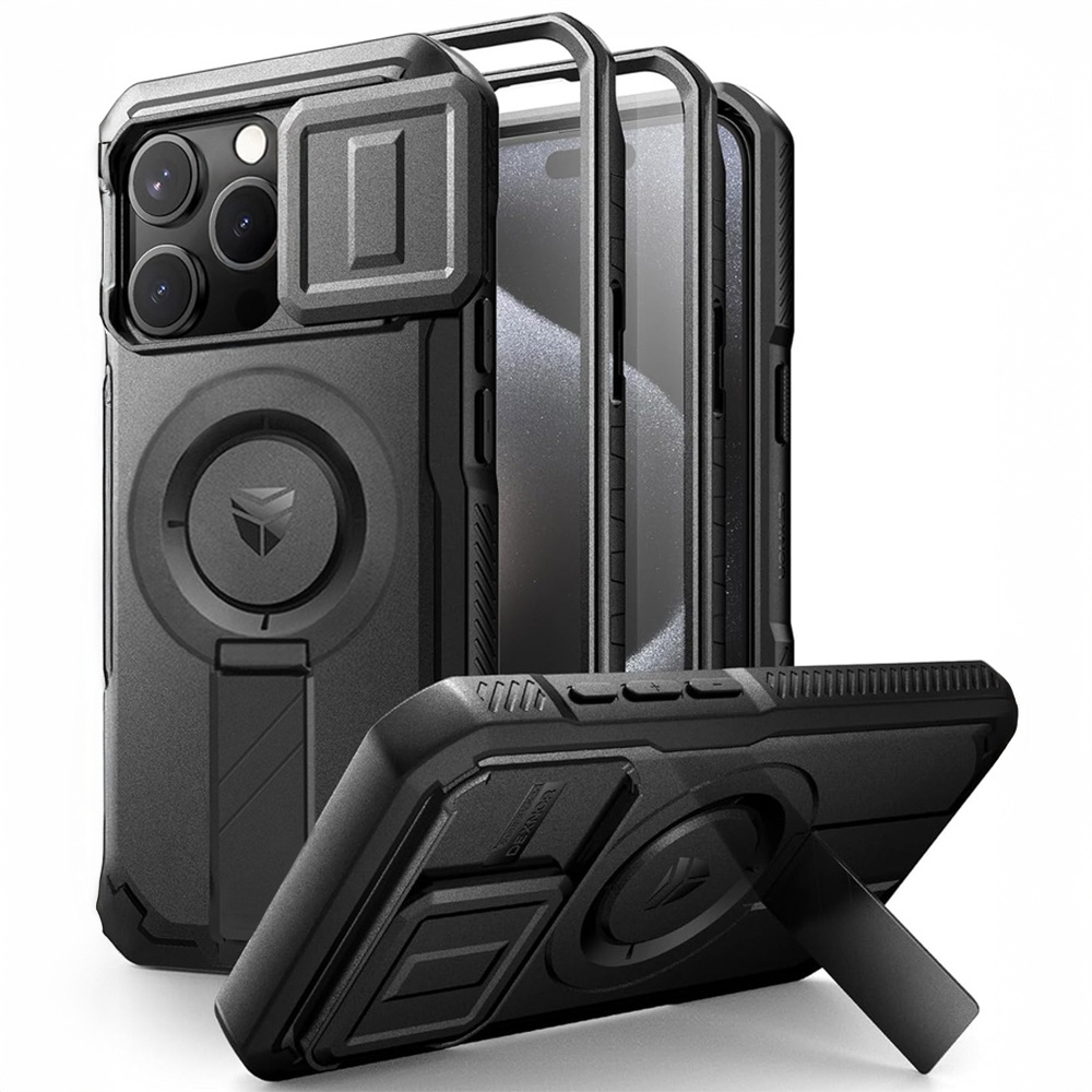 Pouzdro Dexnor Pro Iphone 15 Pro S Rychlou Magsafe Podložkou Pro Ochranu Fotoaparátu