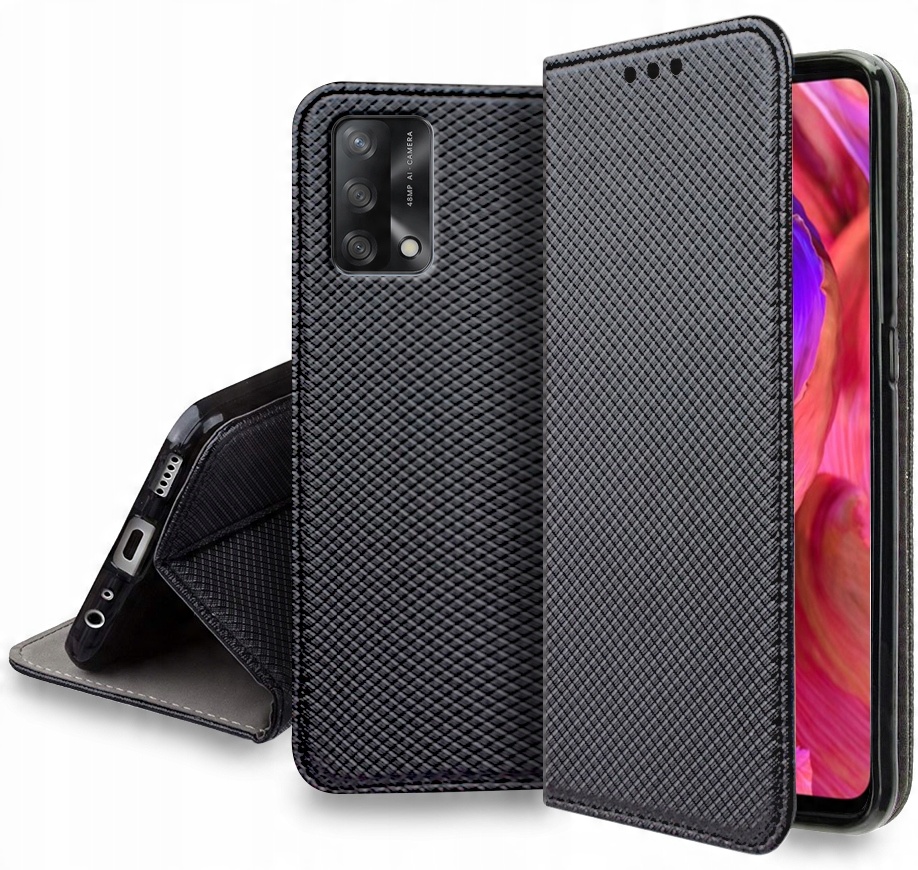 

Etui Magnet Szkło do Oppo A54 5G/A74 5G/A93 5G
