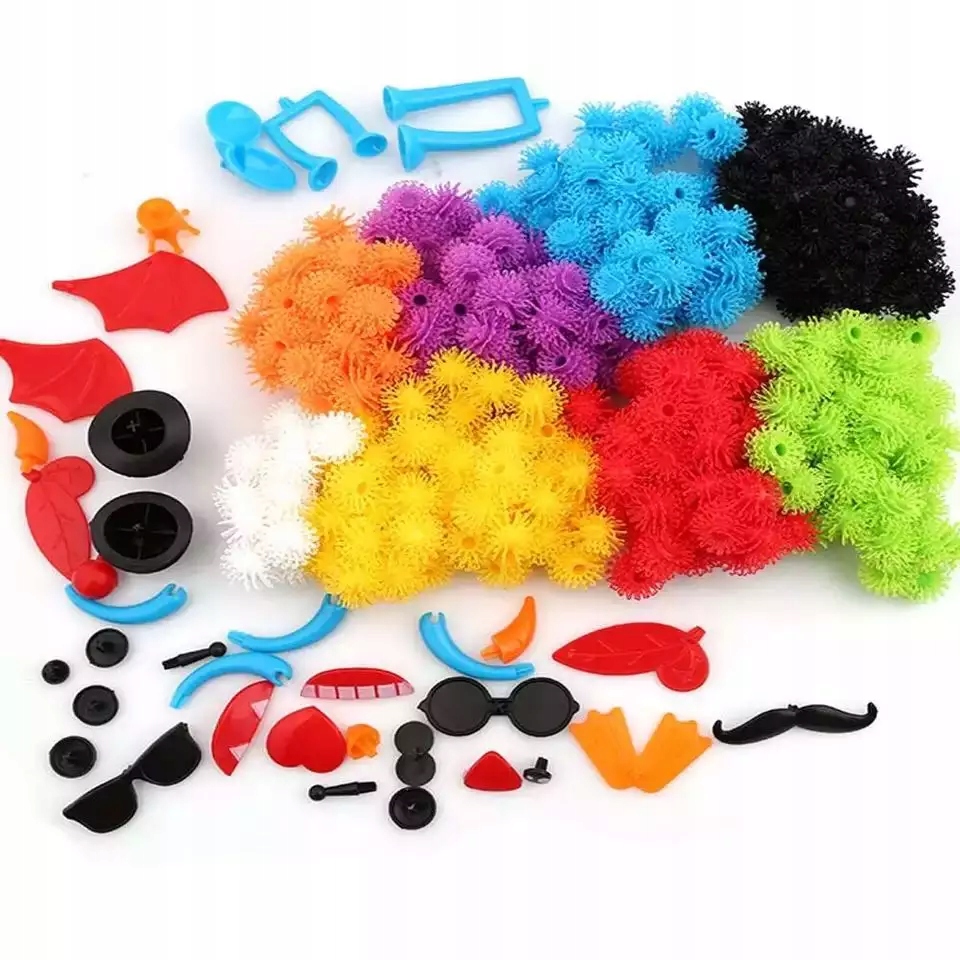 2nd ぷりっつセット☆ Klocki rzepy Mta Kolorowe kulki 400 el. (5905753750316) • Cena