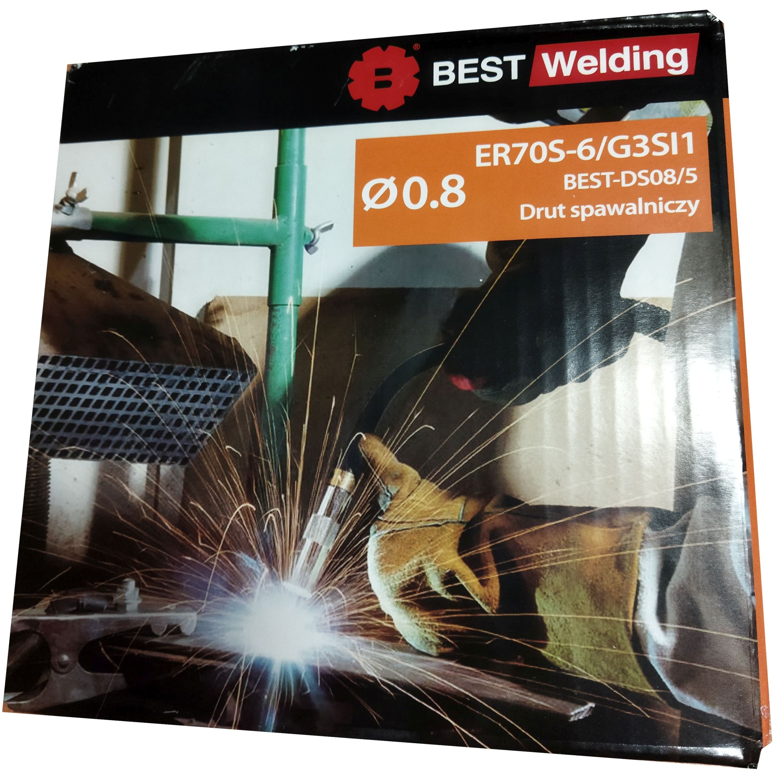 

Drut spawalniczy SG3 0.8mm 5kg Best Welding G3SI1
