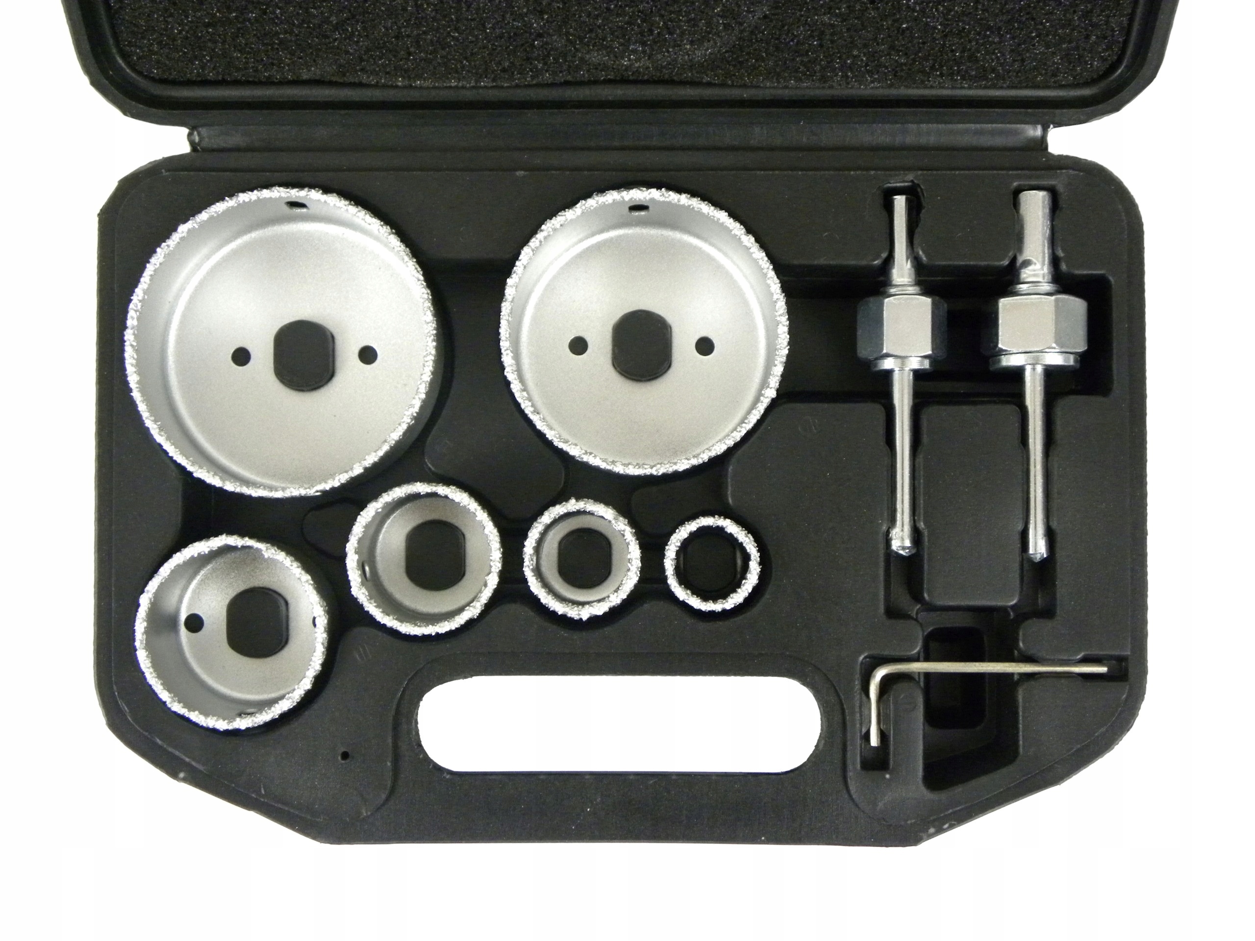 ZESTAW OTWORNIC WOLFRAMOWYCH DO GLAZURY FLIZ