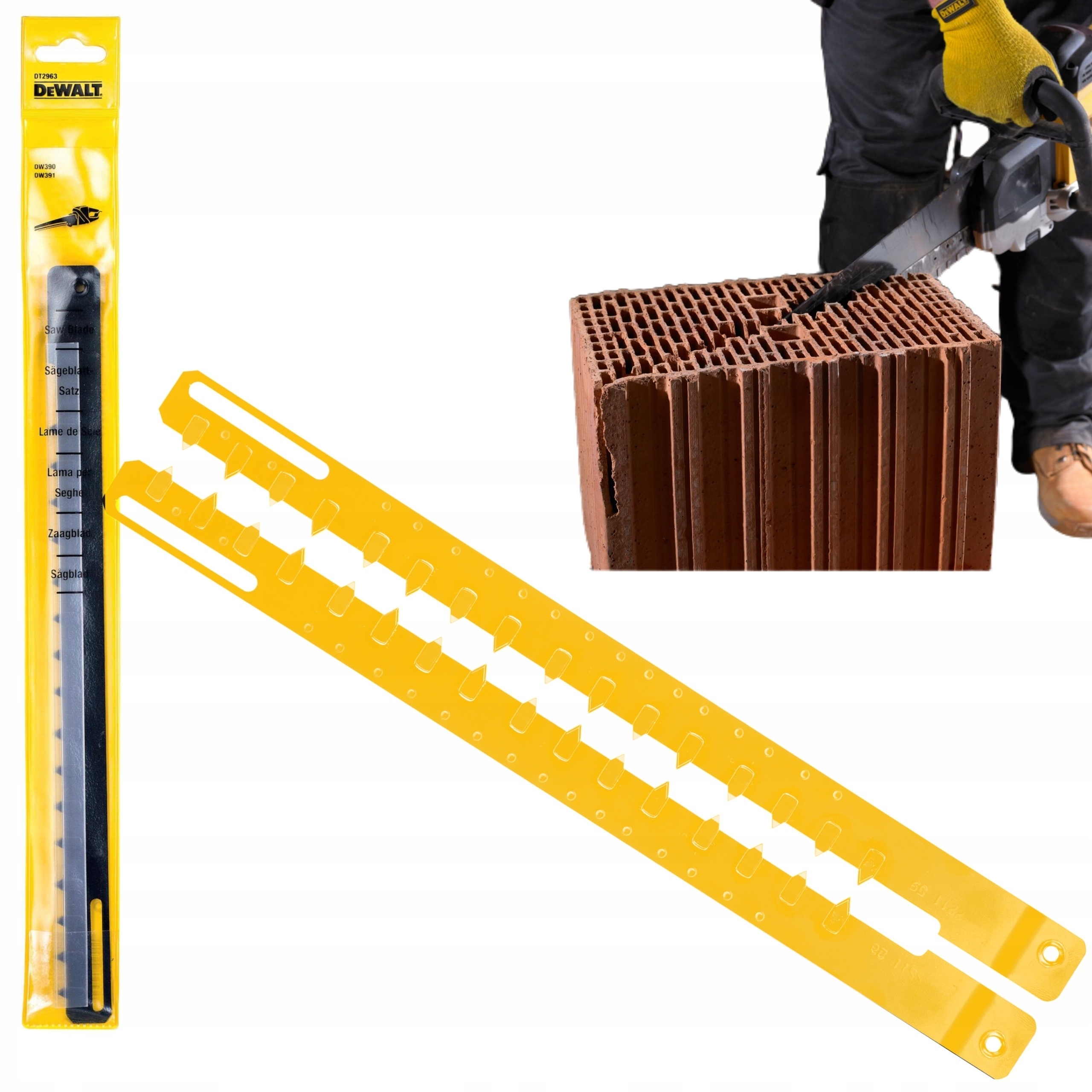 DeWALT DT2965 Pilový List Kotouč Na Beton Dwe 392 393 394