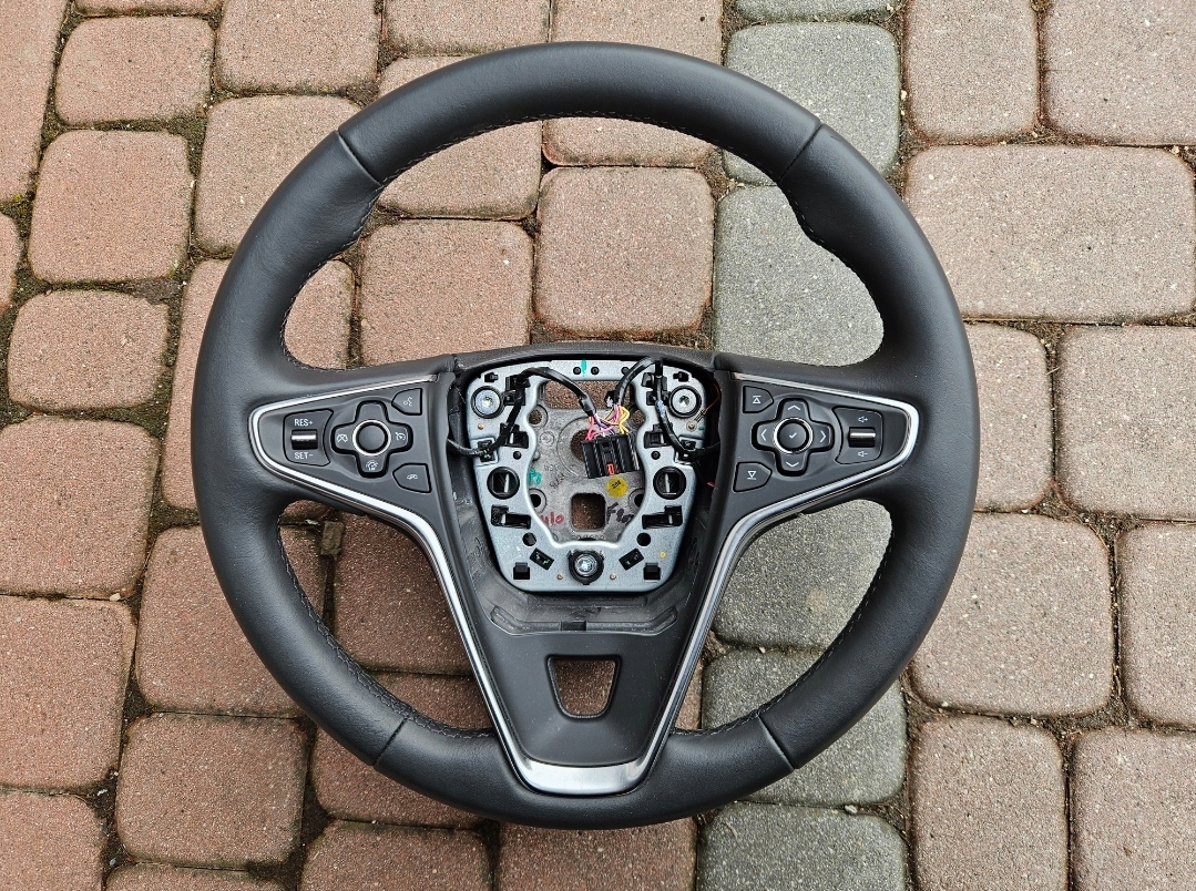 Kierownica skóra ORYGINAL multiunkcja Opel Insignia LIFT