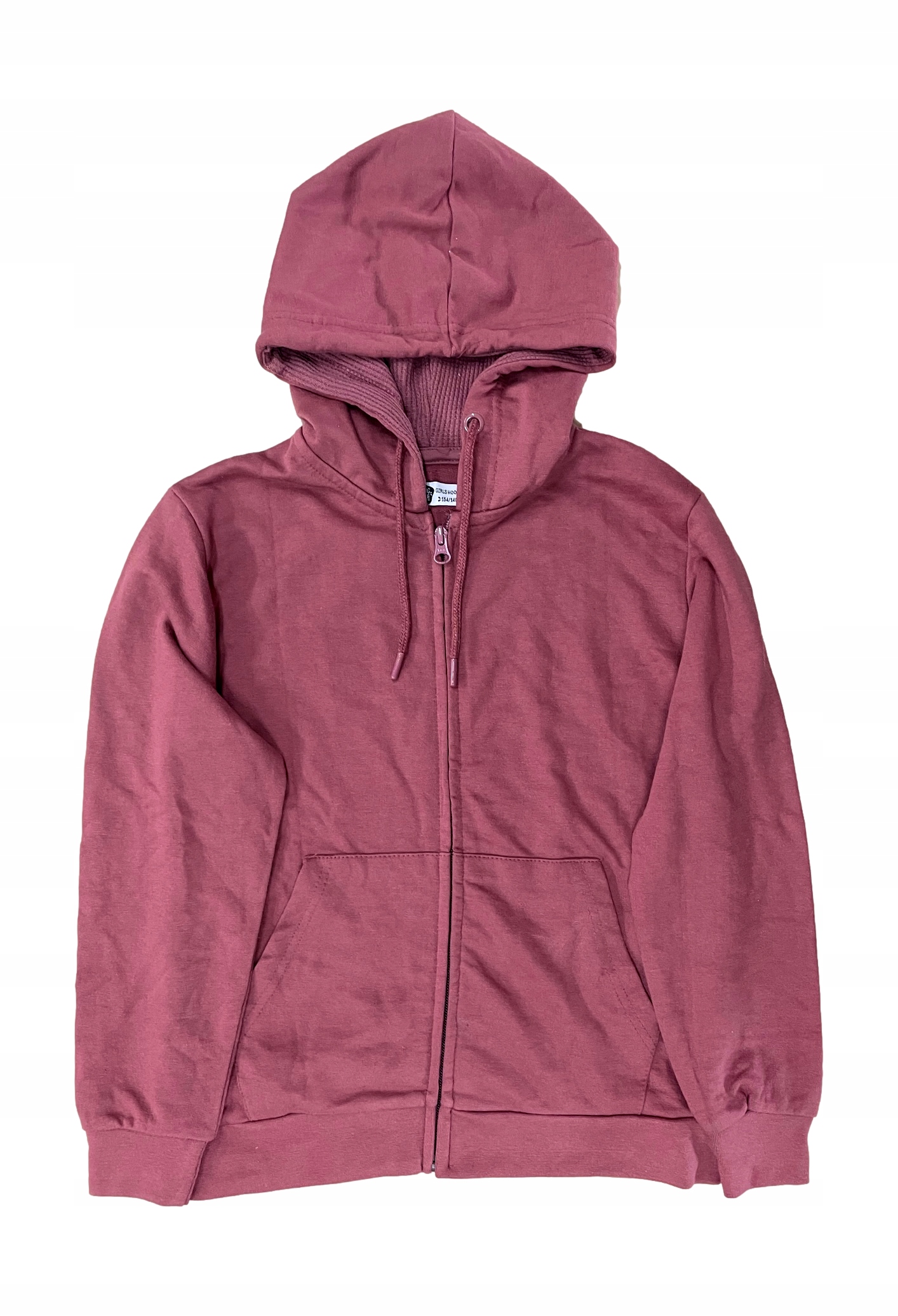 

Bluza dziewczęca zapinana z kapturem *146-152