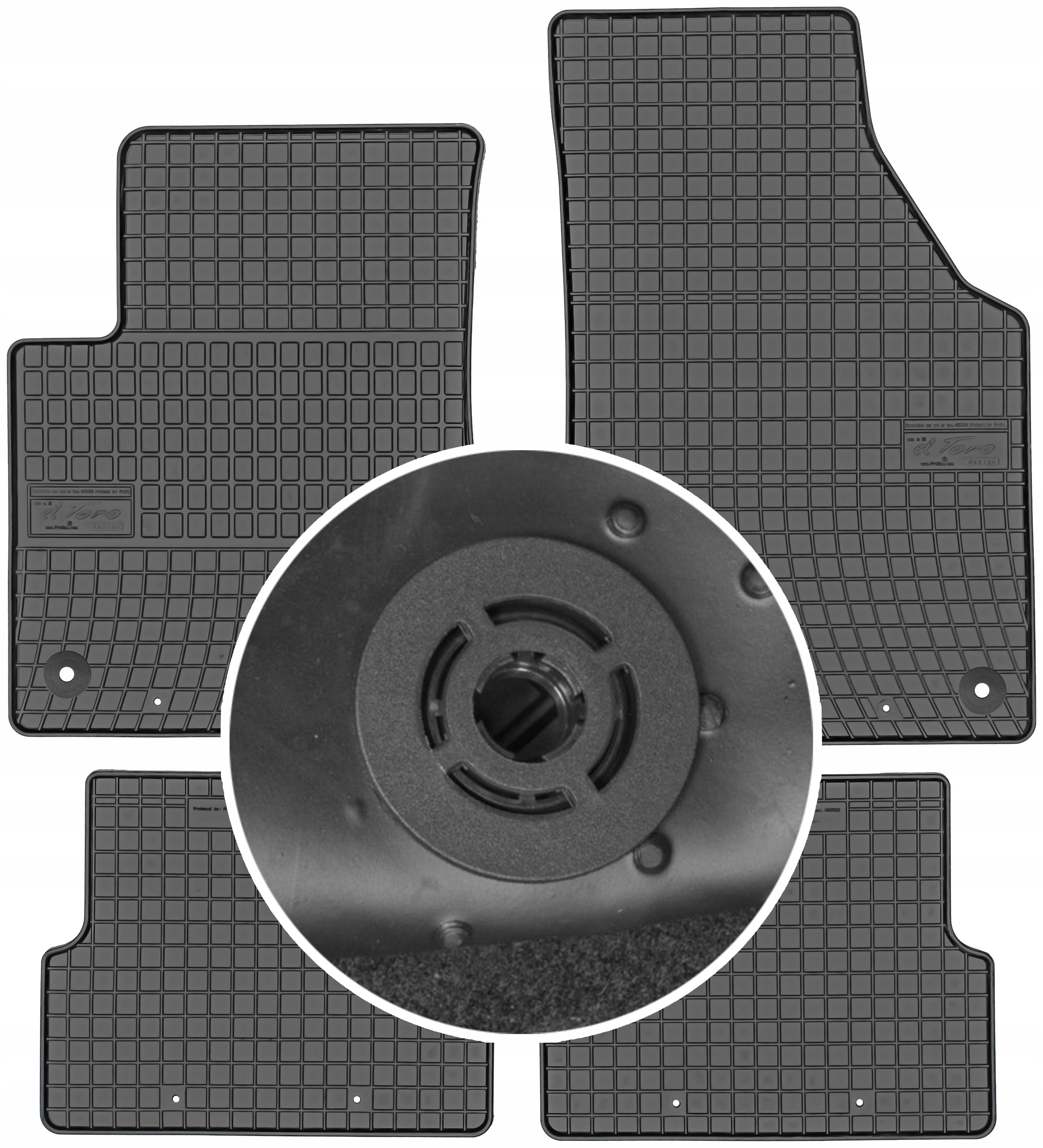 

Jeep Cherokee Kl 2013- Dywaniki gumowe